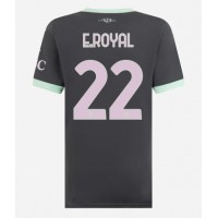 Maglie da calcio AC Milan Emerson Royal #22 Terza Maglia Femminile 2024-25 Manica Corta